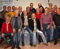 Bild: R. Kreuzer
31 ehemalige Bundesgrenzschützer treffen sich nach 45 Jahren wieder. Organisator ist Günther Six (sitzend, vorne).