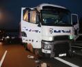 Bild: wro
Nach dem Unfall eines Lastwagen war die A93 am Dienstagmorgen bei Windischeschenbach gesperrt.