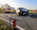 Bild: Roland Wellenhoefer
Der VW der 58-jährigen Frau wurde komplett zerstört.