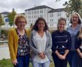 Bild: Caritasverband Amberg-Sulzbach/exb
Sie erfüllen die Projekt-Idee in Sachen Medienkompetenz bei den Campus-Kids mit Leben (von links): Brigitte Netta, Anca Kohberger-Reiß, Franziska Koschei, Claudia Huber und Anja Bamberger.