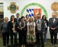 Bild: mor
Die "Hubertus"-Schützen proklamieren ihre Schützenkönige und zeichneten die Pokalgewinner aus. Auf dem Bild sind (von links) Waldtraud Hörl, Andrea Rupprecht, Bürgermeister Edgar Knobloch, Verena Schuller, Martina Schönmann, Lea Dötsch, Stefan Fröch, Schützenkönig Günter Dötsch, Ina Schiemann und zweiter Schützenmeister Giselher Glatz.