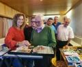 Bild: exb
Annette Guth mit interessierten Gästen beim Informationsabend des SPD-Ortsvereins Waldsassen.