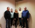 Bild: prh
Martin Filchner (Zweiter von rechts) verstärkt bei den DJK-Leichtathleten das Team der Übungsleiter mit Franz Grau, Anna Bitterer und Renate Ziegler (von links). Rechts im Bild Kassier Reinhard Bieniok.