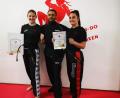 Bild: exb
Von links: Annika Eder, Trainer Ali Dayekh und Jana Zeitler.