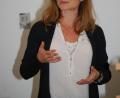 Bild: gib
Emma Costa Argemi stellte den IHK-Leitfaden „Elektromobilität in Unternehmen“ vor.