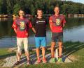 Bild: exb
In Roth beziehungsweise Klagenfurt stellten sich (von links) Matthias Schwemmer, Frank Dietrich und Alfred Ritter der Herausforderung Ironman.