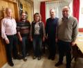 Bild: twg
Die bewährte Führung der Ortsvereine Pullenreuth, von rechts Alexander Hecht, Hans Hecht, Anna König und Andreas Michl. Links: Dritter Bürgermeister Robert Bauer
