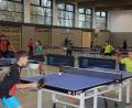 Bild: kro
Mächtig was los in der neuen Turnhalle in Waldershof: Zahlreiche Talente schwitzen beim Stützpunkttraining.