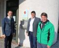 Bild: sne
Über das Mehrgenerationenhaus in der Grafenwöhrer Stadthalle informiert sich Bundestagsabgeordneter Albert Rupprecht bei Bürgermeister Edgar Knobloch und "Learning Campus"-Geschäftsführer Benjamin Zeitler (von links).