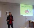 Bild: di
Silke Gulder beim Vortrag.