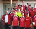 Bild: Hirsch
Sport verbindet und integriert: Georg Schindler (rechts) hat beim ASV Fronberg eine A-Jugend mit Spielern unterschiedlichster Nationalitäten geformt.