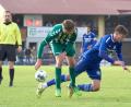 Bild: Anand Anders
Bauchlandung: Jonas Lindner (rechts) und die DJK Gebenbach verloren mit 0:4 in Großbardorf (links Markus Kirchner).