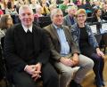 Bild: Bühner
Hauptakteure des Sozialpädiatrischen Fachsymposiums sind (von links) Professor Florian Heinen, Kinderklinik-Chefarzt Dr. Fritz Schneble und SPZ-Chefärztin Dr. Susanne Rinnert.