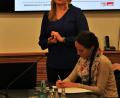 Bild: stg
Quartiersmanagerin Stefanie Baier informierte in der jüngsten Sitzung des Kemnather Stadtrates über das Projekt „Leben plus“.