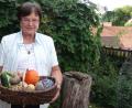 Bild: hka
Erntefreuden: Markusine Guthjahr hat kulinarische Ideen für den Korb voller köstlicher Herbstgemüse.