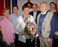 Bild: zer
Karl und Katharina Kick (vorne) feiern mit den Kindern Gisela (von links), Silvia, Herbert (von rechts) und Karl sowie Bürgermeister Michael Bauer.
