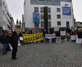 Bild: Lowak
Das Aktionsbündnis "Weiden ist bunt" hat zur Mahnwache am Macerata-Platz aufgerufen.