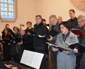 Bild: rgr
Ein wahrer Ohrenschmaus ist das Kantatenkonzert in der Grafenwöhrer Michaleskirche. Die Sänger von "New Voices" erfüllen das evangelische Gotteshaus.