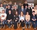 Bild: no
Bürgermeisterkandidat Dieter Dehling (Bildmitte) und die Gemeinderatskandidaten, mit (stehend von rechts) Ladtagsabgeordnetem Harald Schwartz und CSU-Kreisgeschäftsführer Stefan Frank bei der Nominierungsversammlung.