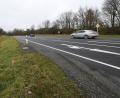 Bild: Petra Hartl
Die Bundesstraße B299 hat eine neue Asphaltdecke erhalten.