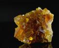 Bild: Martin Füßl
Dieser Flußspat (Varietät Honigspat) gehört zur Sammlung von Martin Füßl. Gefunden wurde das Mineral in Wölsendorf.