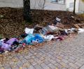 Bild: exb
So sieht es nach dem Sperrmüll im Sägmühlweg in der Nähe der Zollhäuser aus, und das zweimal im Jahr.