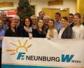 Bild: weu
Zahlreiche Bürger haben sich bereit erklärt, bei der Stadtratswahl für die Freien Wähler Neunburg (FW) zu kandidieren. Bürgermeisterkandidat Marin Scharf (Dritter von links) führt die Liste an.