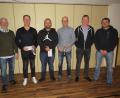 Bild: adj
Die Leiter der Altherrenmannschaften zeichnen die Saisonbesten und verdiente Spieler aus. Von rechts: Daniel Busl (SV Altenstadt), Jürgen Eckert, Roland Kusche, Sandro Coloiero, Carsten Gold und Harald Biersack(DJK Weiden).