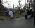 Bild: fz
Nach dem Gottesdienst ist das Kriegerdenkmal Ort des Gedenkens.