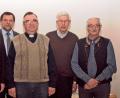 Bild: sön
Der neugewählte Vorsitzende der Caritas-Sozialstation Dekanat Ensdorf, Pfarrer Pater Slawomir Niemczewski (Mitte) mit Geschäftsführer Diakon Richard Sellmeyer, Caritas-Geschäftsführer Günter Koller, dem scheidenden stellvertretenden Vorsitzenden Christian Wenkmann und Revisor Josef Huf (von links).