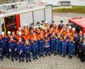 Bild: mad
45 Teilnehmer aus acht Feuerwehren unterzogen sich dem Wissenstest.