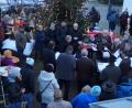 Bild: slh
Auch das etwas windige Wetter störte den Männergesangverein Gemütlichkeit bei ihrem einstündigen Konzert nicht.