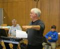 Bild: bba
Joachim Raabe (links) und Eugen Eckert beim Workshop.