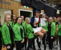 Bild: exb
Freude bei den Aktiven der Tanzgruppe Grün-Weiß: Tanzmariechen Sophie Last glückte ein erster Platz beim Tanzturnier in Oberfranken.