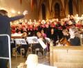 Bild: tie
Die Musiker und Sänger boten den Besuchern in der Pfarrkirche St. Jakob Festmusik von Antonio Vivaldi.