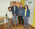Bild: wrt
Referent Michael Angerer (Zweiter von links) spricht auf Einladung von Franziska Michl (von links) Stadtpfarrer Hubert Bartel und Gemeindereferentin Gabriele Sieder am Seniorennachmittag.