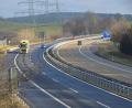 Bild: dob
Auf der Bundesautobahn A 6 lief am Montag ein ruhiger Fernverkehr ab. Selbst in unmittelbarer Nähe des Grenzübergangs ist weithin kein Stau in Sicht.
