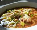 Bild: Gabi Schönberger
Diese französische Fischsuppe mit Klößchen sieht nicht nur lecker aus, sie schmeckt auch so.