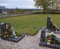 Bild: szl
Die neuen Urnenplätze werden am Ende der vorhandenen Gräberreihe, im Anschluss an die Urnengräber im hinteren Friedhofbereich errichtet.