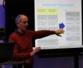 Bild: kar
Michael Hälsig vom Chaos Computer Club referierte im BayernLab Nabburg über die Werbestrategien der großen Digitalkonzerne.