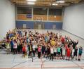 Bild: exb
Bewegung ist gesund und macht Spaß, deshalb nehmen rund 130 Eltern und Kinder am Sportelternabend des Eschenbacher Gymnasiums teil.