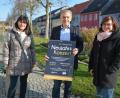 Bild: jr
Bürgermeister Roland Grillmeier sowie Gabi Bleistein (links) und Martina Rüth von der Stadtverwaltung freuen sich auf das Neujahrskonzert.