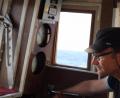 Bild: Sea-Eye
Günther Schmidt als Kapitän der "Sea-Eye" im Rettungseinsatz auf dem Mittelmeer. 2016 retteten er und seine Crew 124 Menschen.