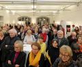 Bild: Wolfgang Steinbacher
Großer Andrang und großes Interesse herrschte bei der Ausstellungseröffnung zur Jahrespräsentation der Gruppe Amberger Künstler.