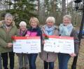 Bild: bk
Die OWV-Frauen spenden erneut 3000 Euro für die Aktion „Lichtblicke“ und die Kinderkrebshilfe. Von links: Renate Groß, Inge Witt, Elisabeth Wittmann, Anneliese Kohl und Gunda Hagn.