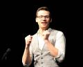 Bild: Dagmar Williamson
Seine Dampfnudel-Oma wäre entzückt: Martin Frank sorgt für ein ausverkauftes Musikomm.