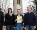 Bild: Wolfgang Steinbacher
Das Umwelt-Team der Erlösergemeinde (von links): Pfarrer David Scherf, Brigitte Moser, Brigitte Rosenberger und Thomas Moser.