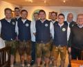 Bild: jr
Neuwahlen standen beim Burschenverein Pechbrunn an. Im Bild (von links) Robert Müller, Marco Zeitler, Patrick Jentsch, Maximilian Rögner, Vorsitzender Dominik Wolf, Wolfgang Mößinger, Zweiter Vorsitzender Daniel König, Thorsten Riedl, Bürgermeister Ernst Neumann und Sascha Flick.