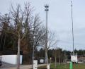 Bild: gsp
Der neue Funkmast (links) ersetzt in Ebermannsdorf den provisorischen (rechts).