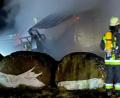 Bild: Feuerwehr Marktredwitz
Die Löscharbeiten in der Brandnacht.